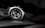 Timex Legacy Tonneau Chronograph 42mm Synthetic Rubber Strap Watch