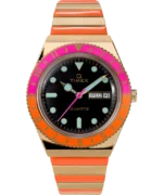 Q Timex Malibu 36mm Stainless Steel Expansion Band Watch
