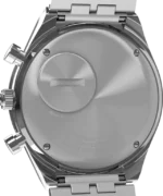 Q Timex Chronograph 40mm Stainless Steel Bracelet Watch