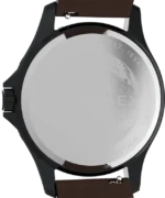 Navi 41mm Leather Strap Watch