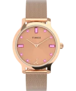 Timex Transcend x BCRF 31mm Stainless Steel Bracelet Watch
