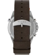 Expedition Tide-Temp-Compass 43mm Eco-Friendly Leather Strap Watch