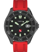 Deepwater Tiburón Automatic 44mm Synthetic Rubber Strap Watch