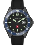 Deepwater Tiburón Automatic 44mm Synthetic Rubber Strap Watch