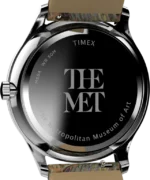 Timex x The MET Klimt 40mm Leather Strap Watch