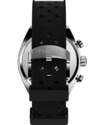 Timex Legacy Tonneau Chronograph 42mm Synthetic Rubber Strap Watch