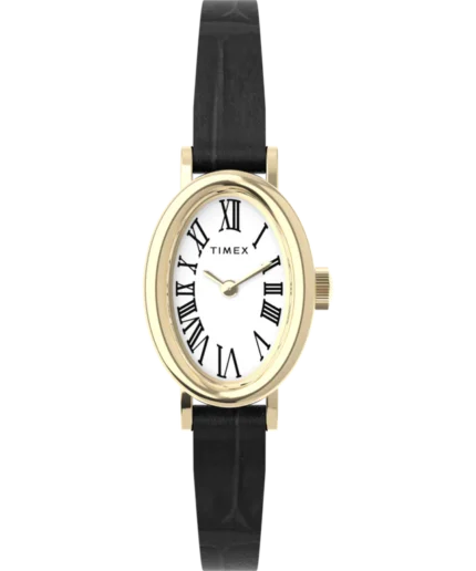 Cavatina 19mm Leather Strap Watch