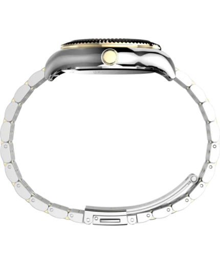 Timex x Peanuts® Timex Legacy In Bloom 34mm Stainless Steel Bracelet Watch