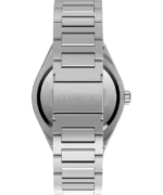Q Timex® Continental GMT 39mm Stainless Steel Bracelet Watch